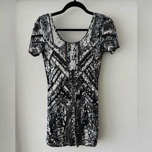 Guess by Marciano Sequin Dress